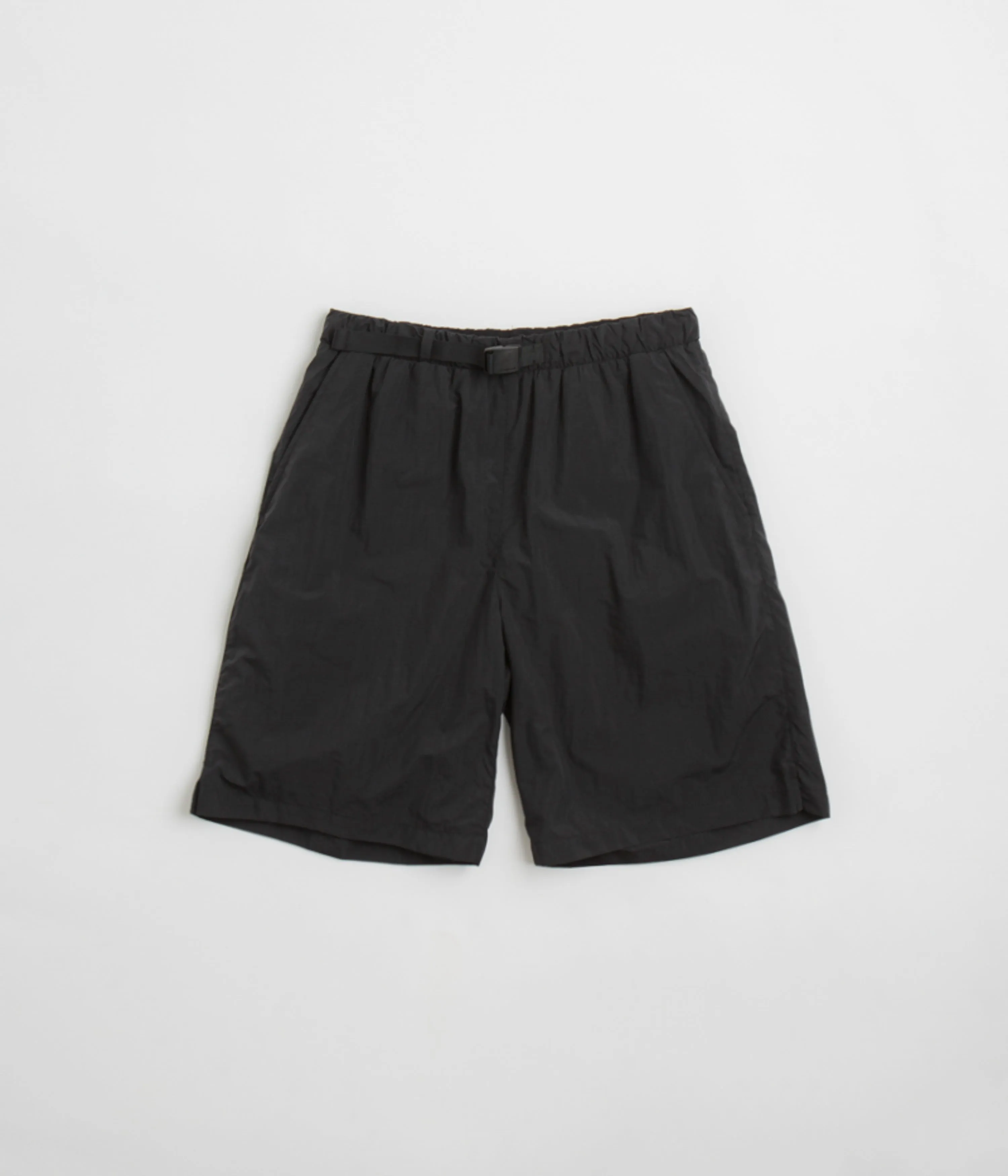 Snow Peak Nylon Tussah 2Way Shorts - Black