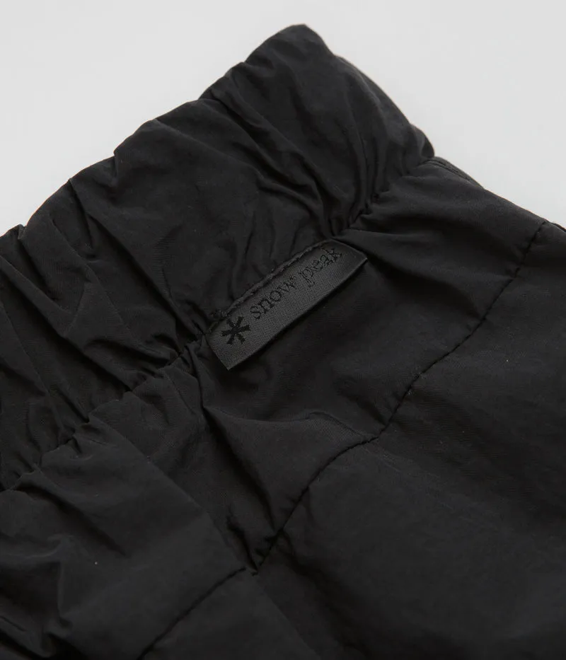 Snow Peak Nylon Tussah 2Way Shorts - Black