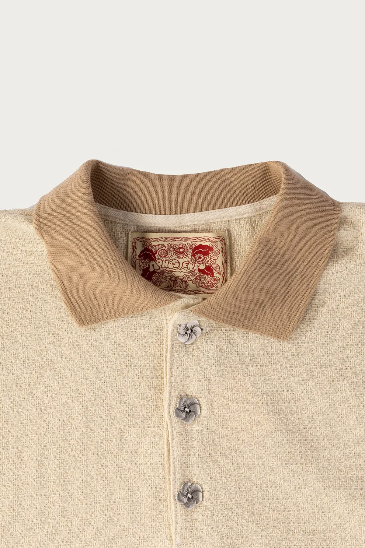 Solstice Textured Polo - Cloud