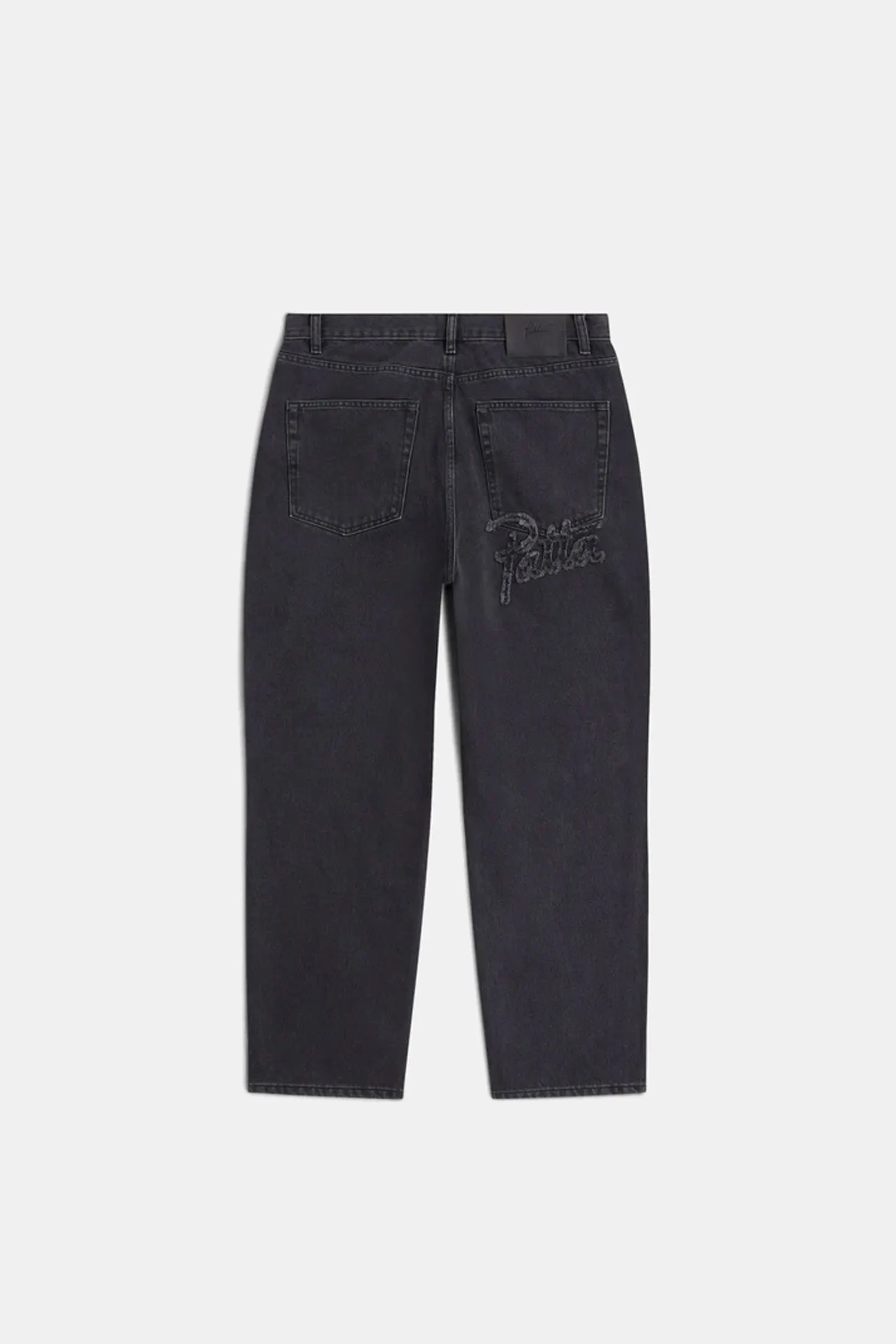 Stonewash Baggy Denim Pants