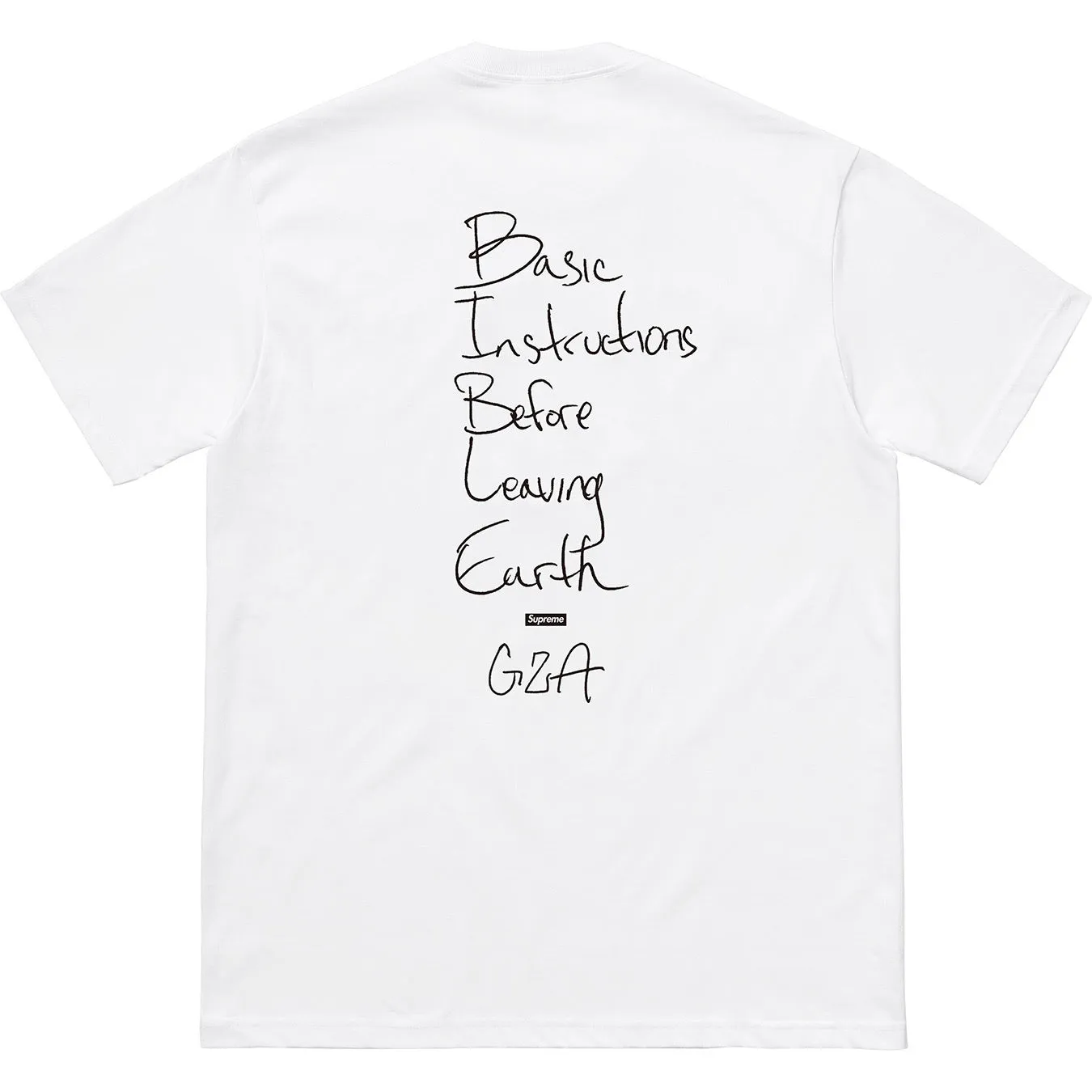 Supreme GZA Liquid Swords Tee (White)