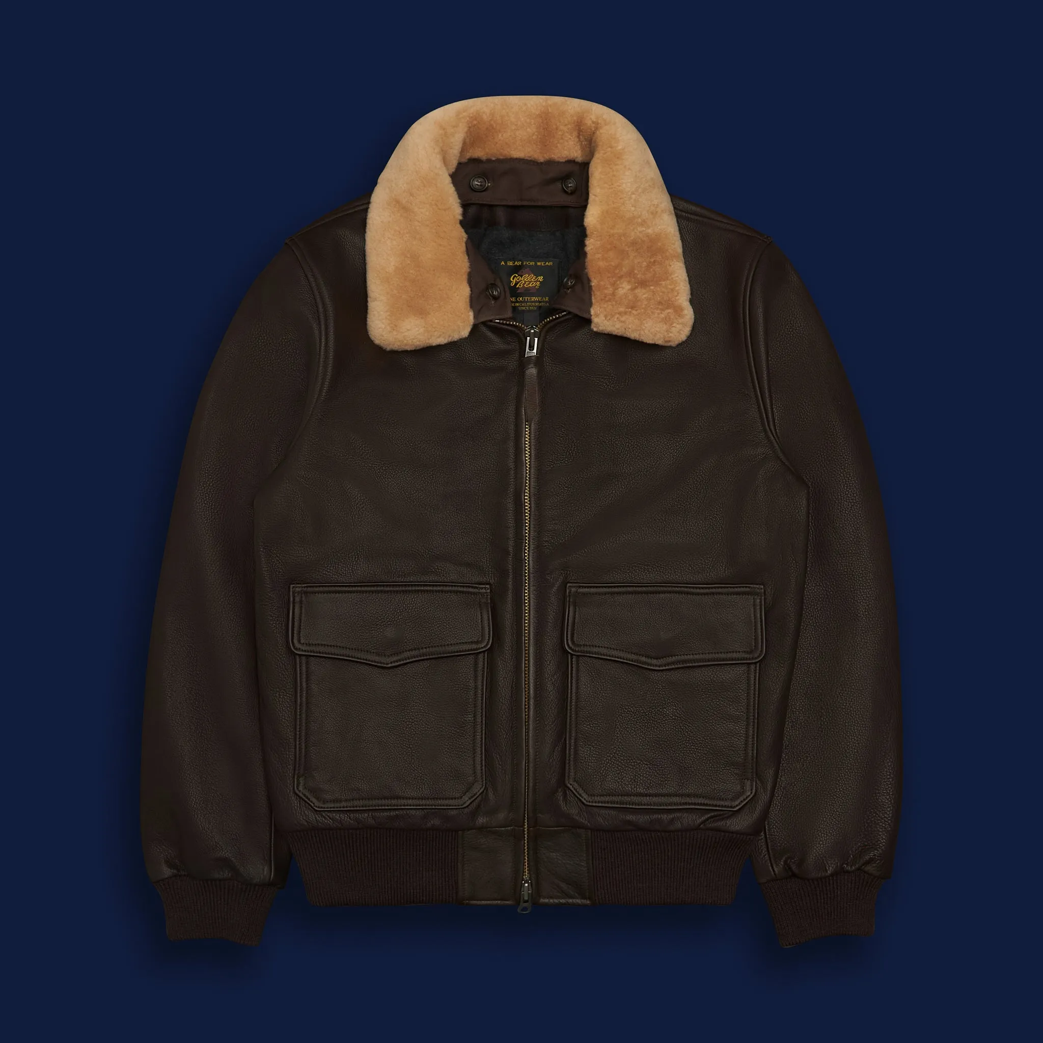 THE CARTER - Cigar Brown Leather Contemporary Fit