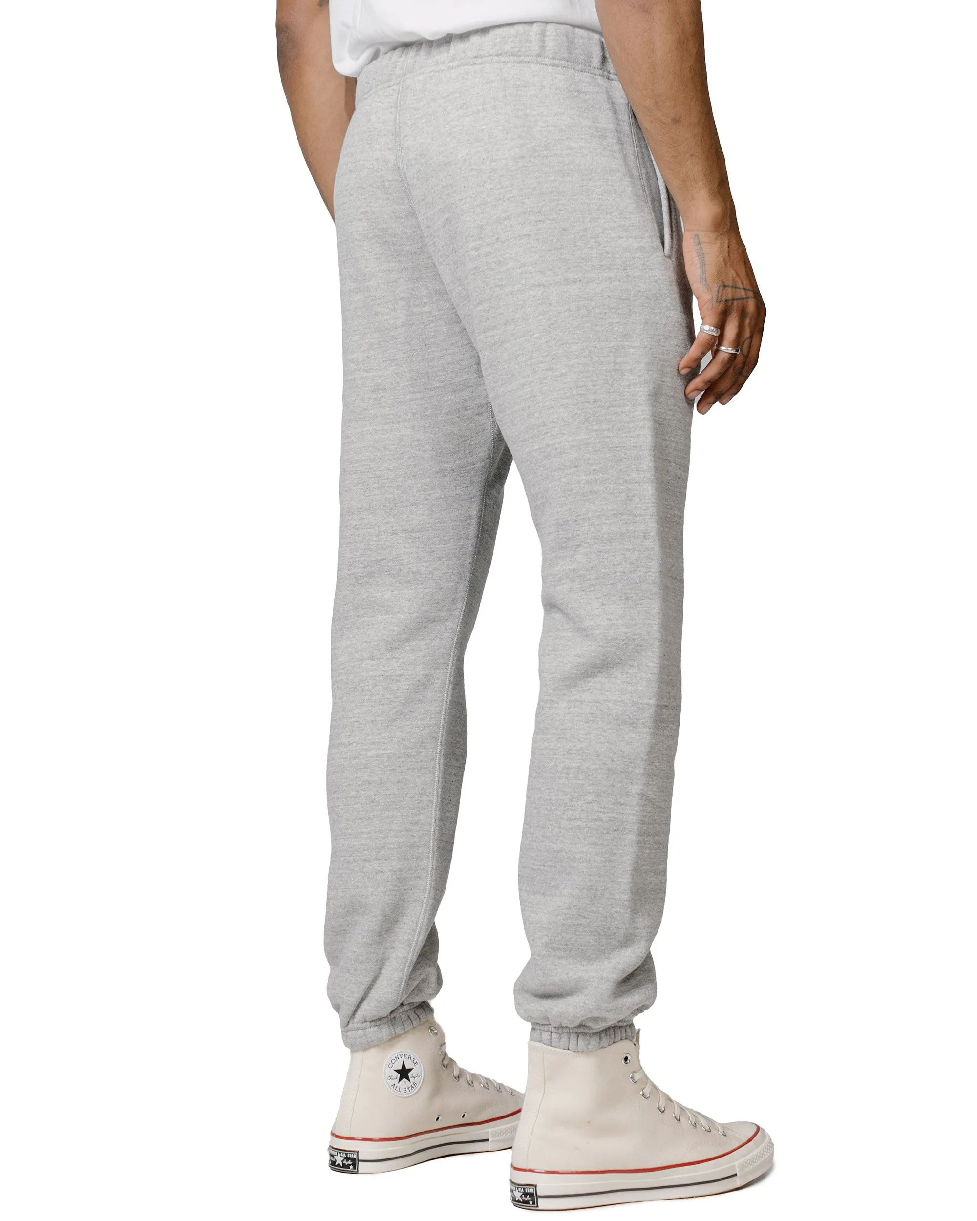 The Real McCoy's MC18118 10 oz. Loopwheel Sweatpants Grey