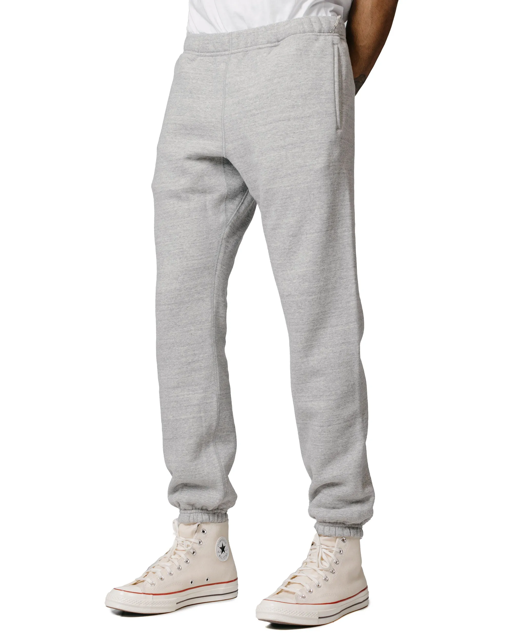 The Real McCoy's MC18118 10 oz. Loopwheel Sweatpants Grey