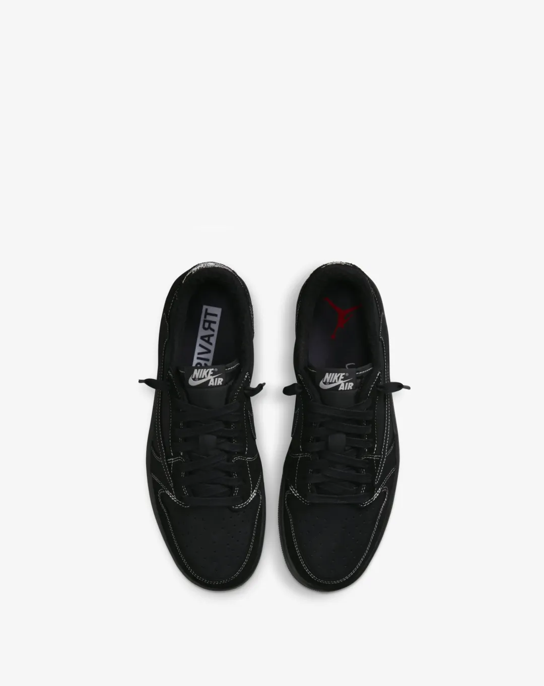Travis Scott 'Cactus Jack' x Air Jordan 1 Low Black Phantom'  Sneakers
