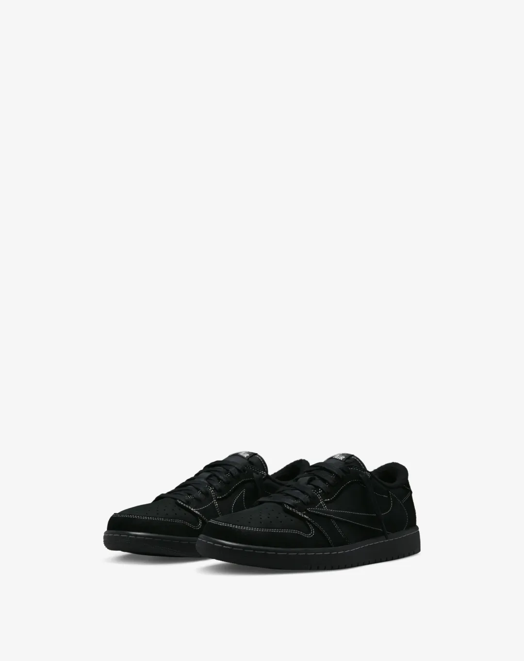 Travis Scott 'Cactus Jack' x Air Jordan 1 Low Black Phantom'  Sneakers