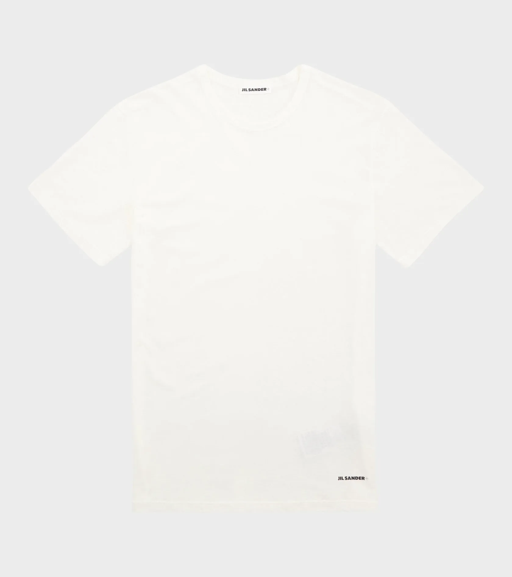 Ultra Light Cotton Crepe T-shirt Optic White