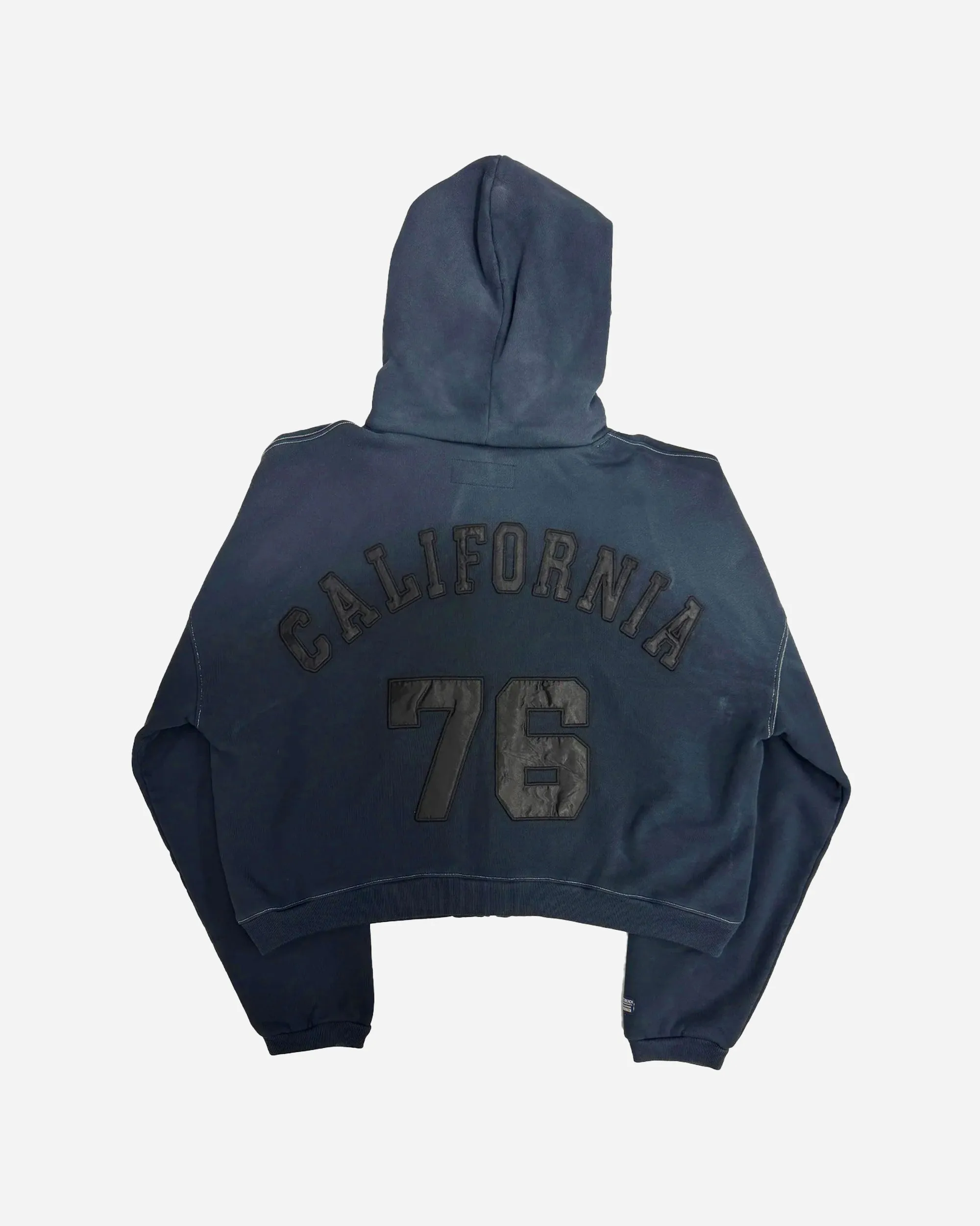 Varsity Oversized Zip-up Hoodie