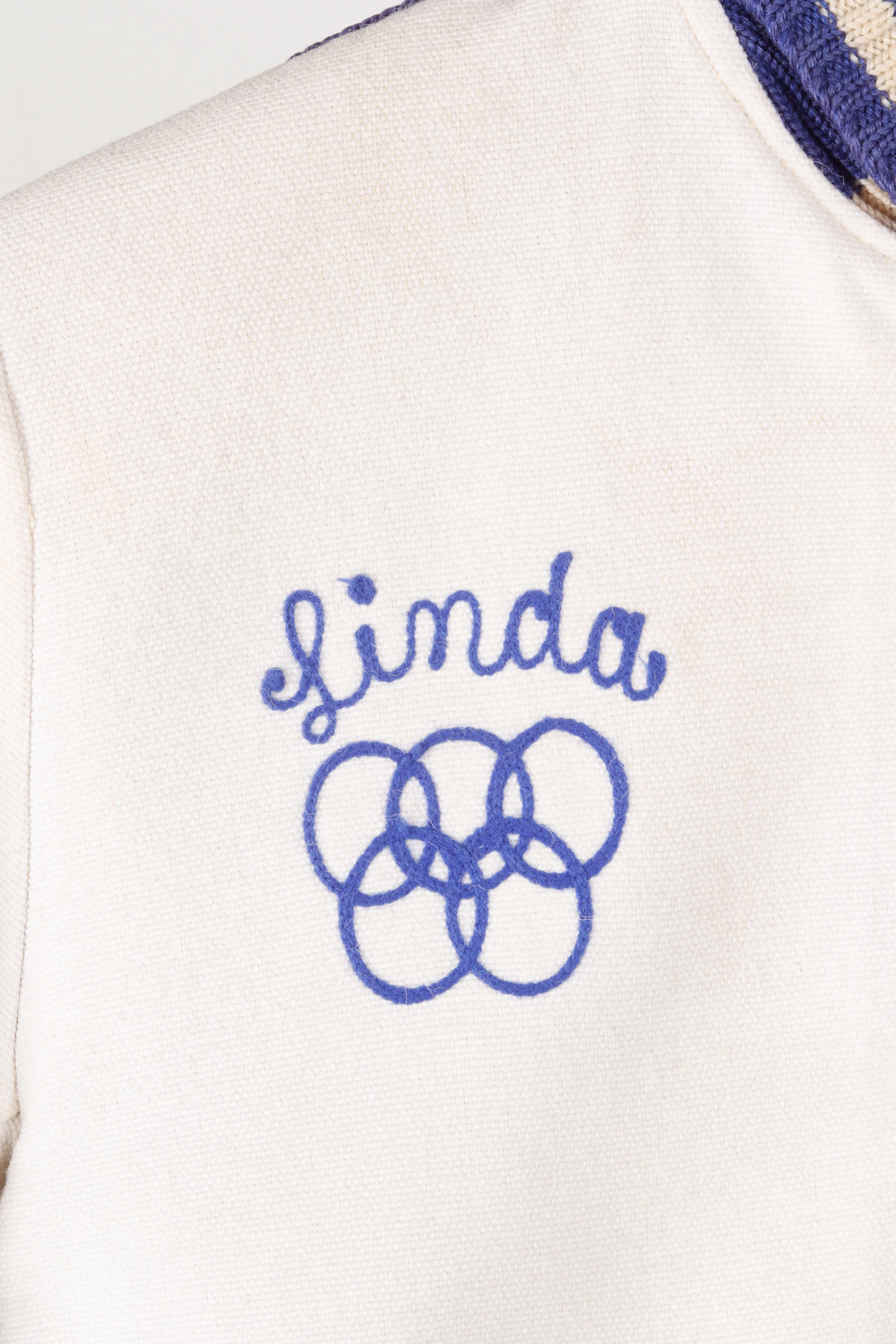 Vintage 1984 United Spirit Association 'Songs' Song Poms Varsity Jacket
