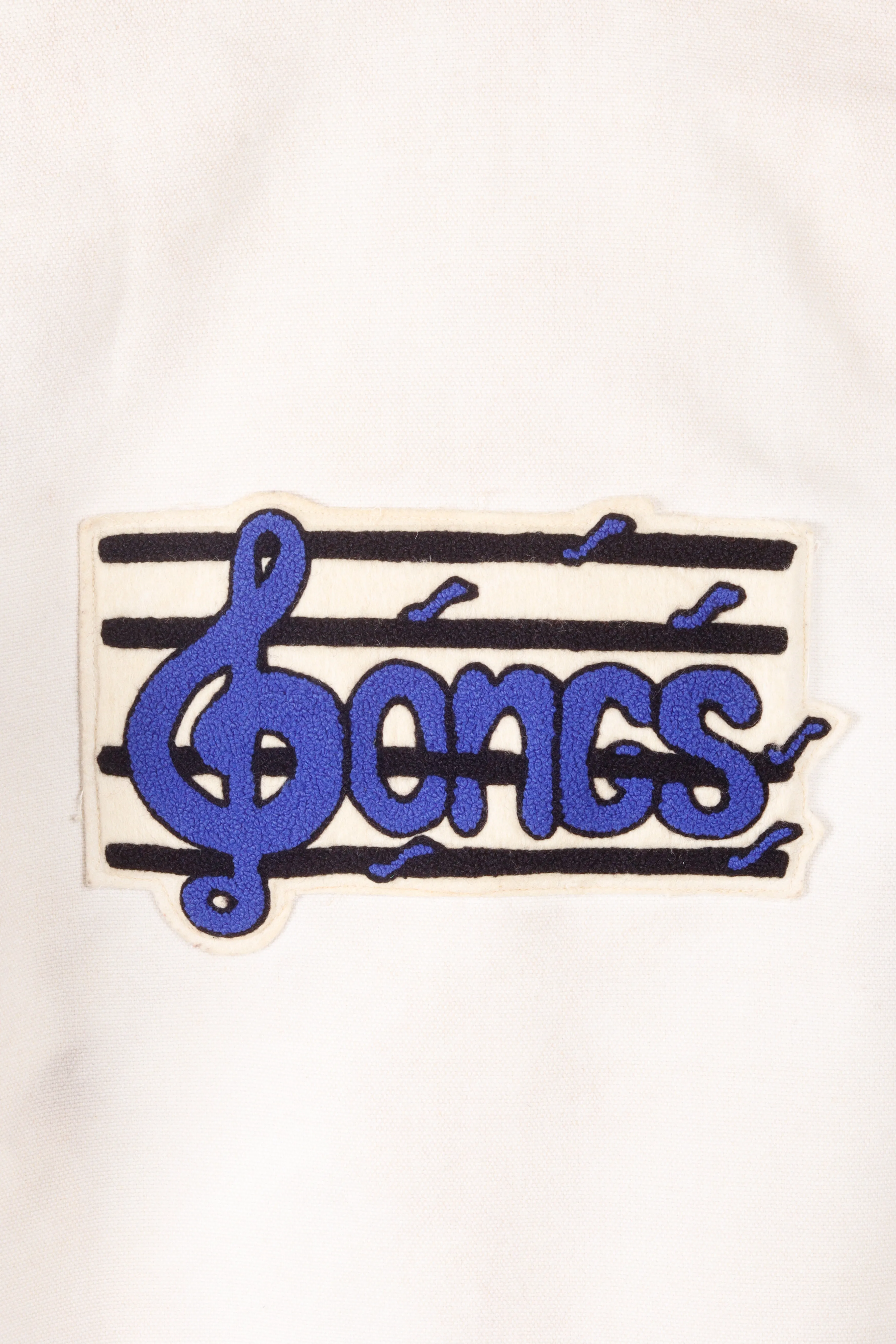 Vintage 1984 United Spirit Association 'Songs' Song Poms Varsity Jacket