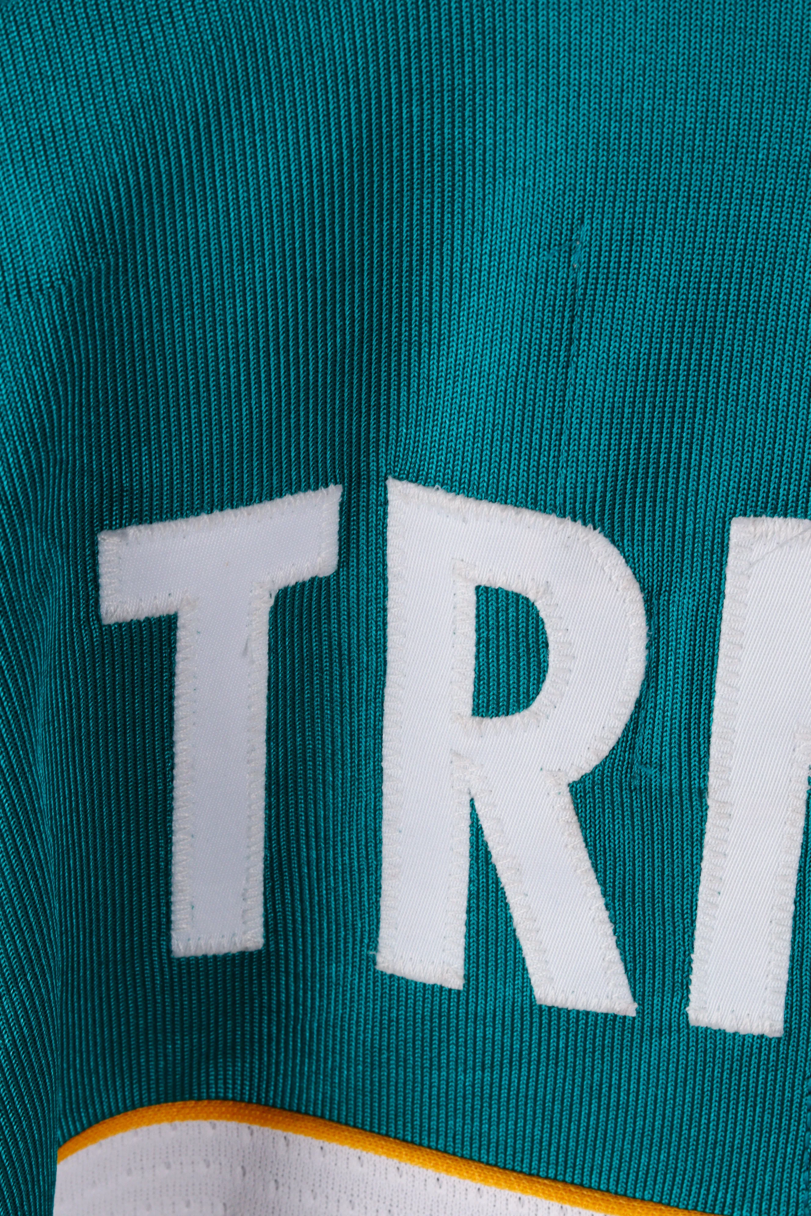 Vintage 1997 Nike Mighty Ducks of Anaheim 'Pavel Trnka 97 NHL Game One Japan' Jersey