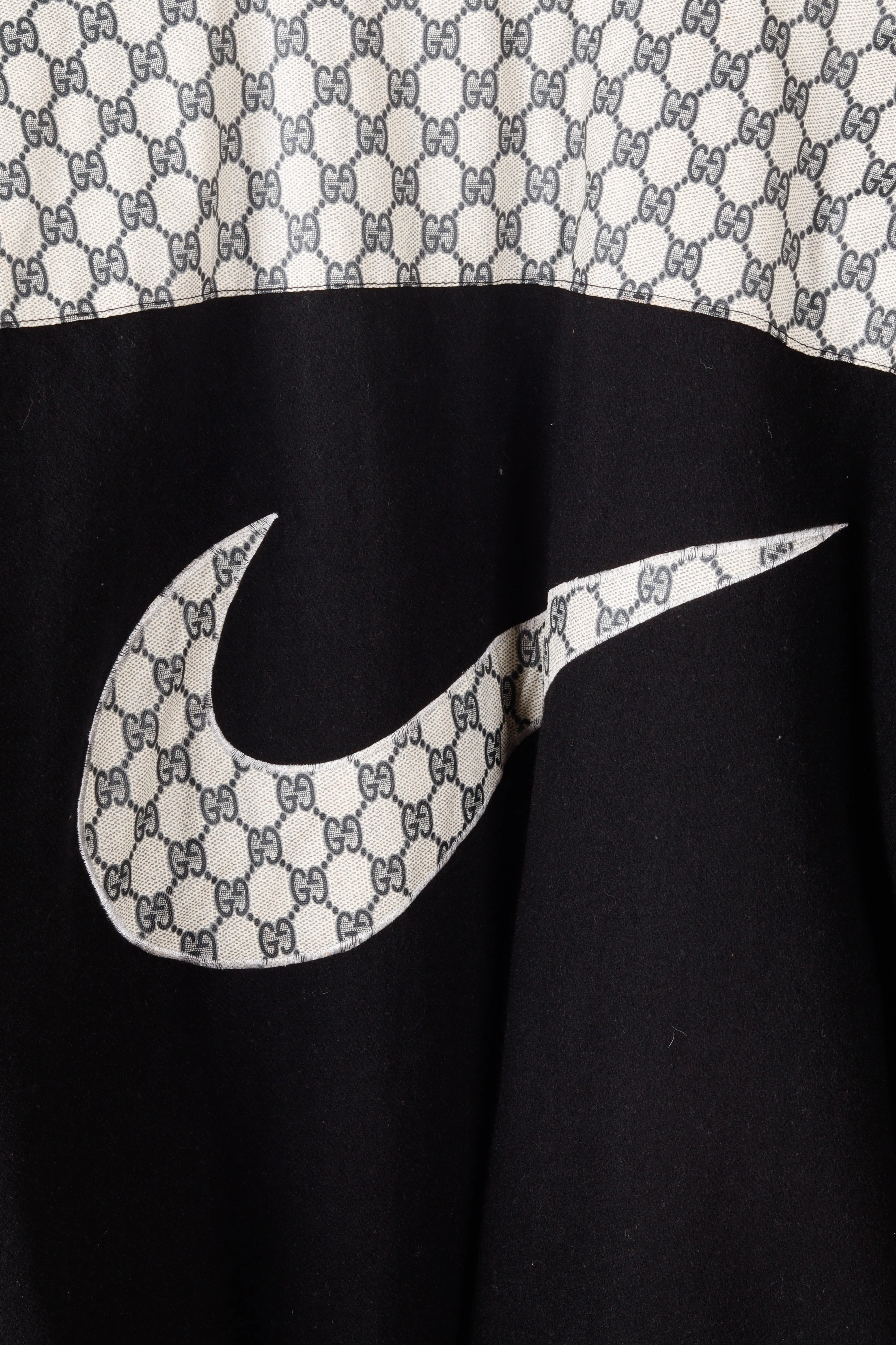 Vintage 90's Gucci x Nike 'Custom Bootleg Style' Wool Varsity Jacket