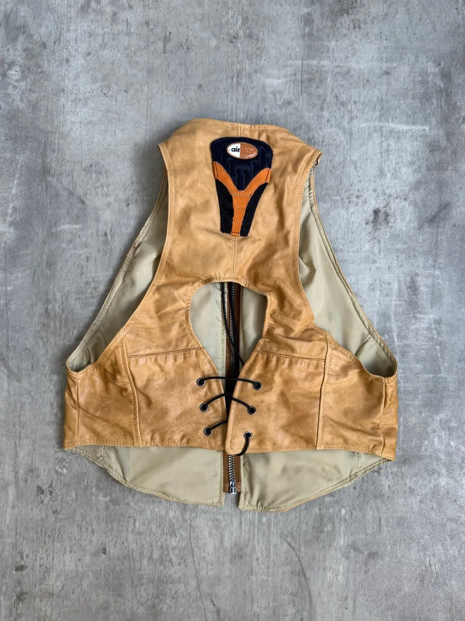 VT Rework: Nike TN Cobblestone Leather Vest