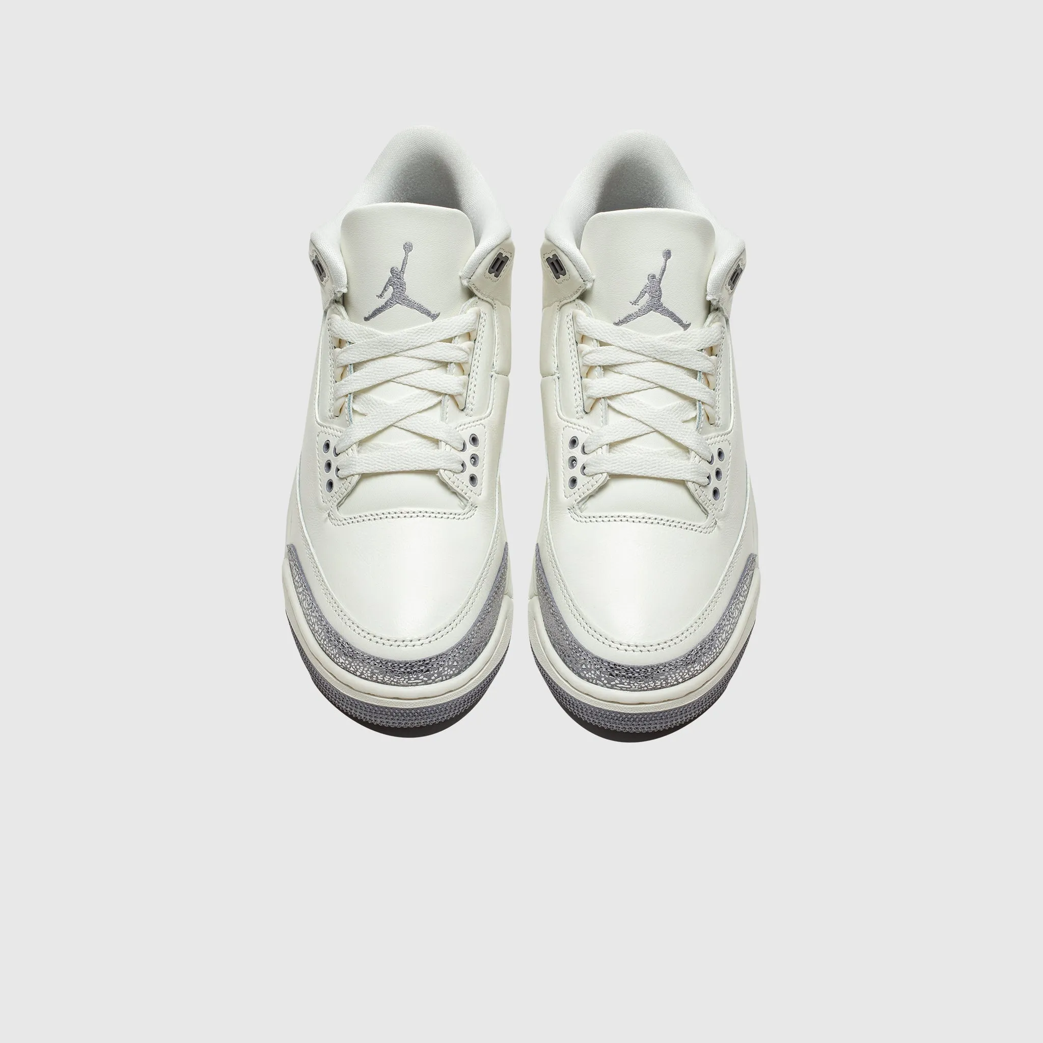 WMNS AIR JORDAN 3 RETRO CEMENT GREY & SILVER