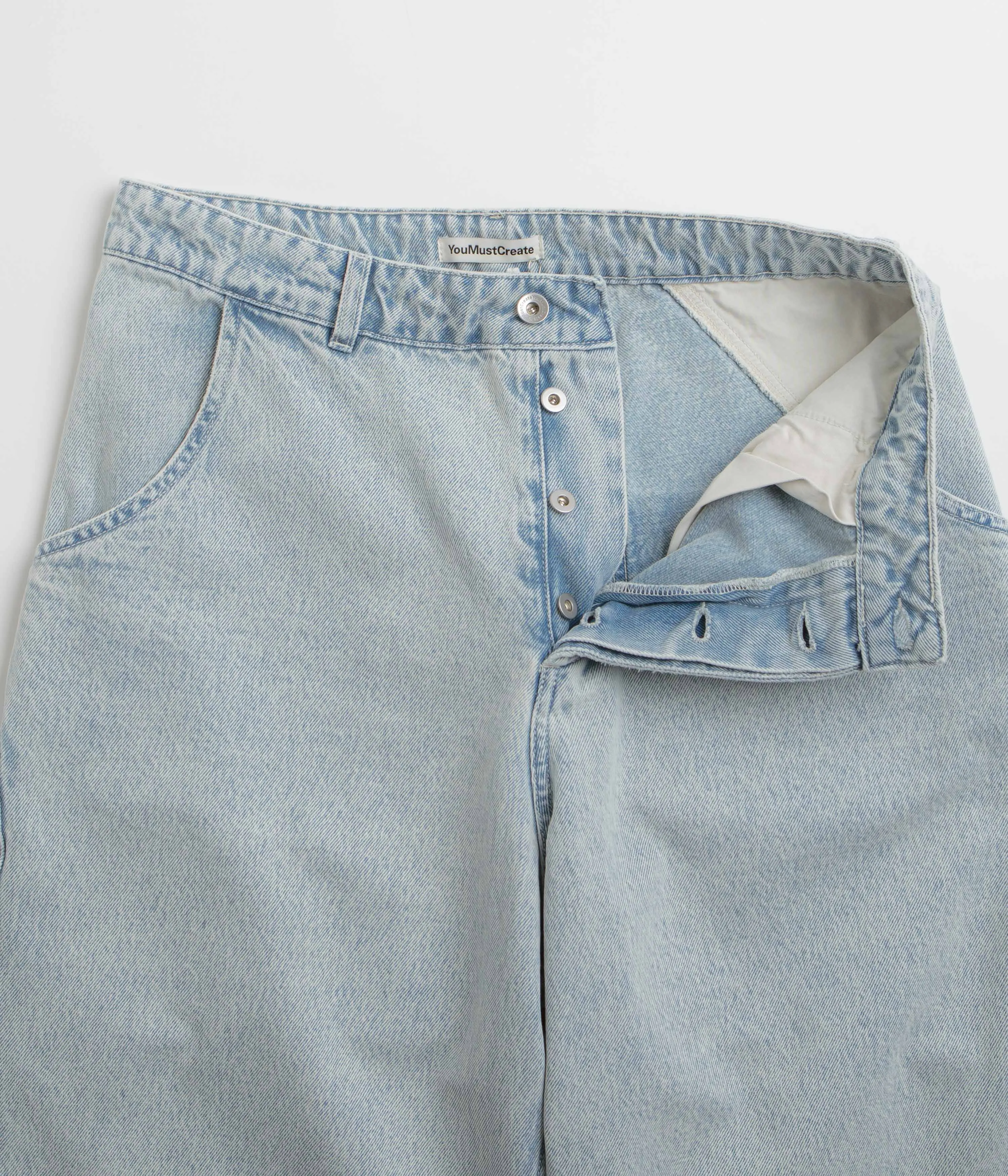 YMC Twisted Shorts - Indigo