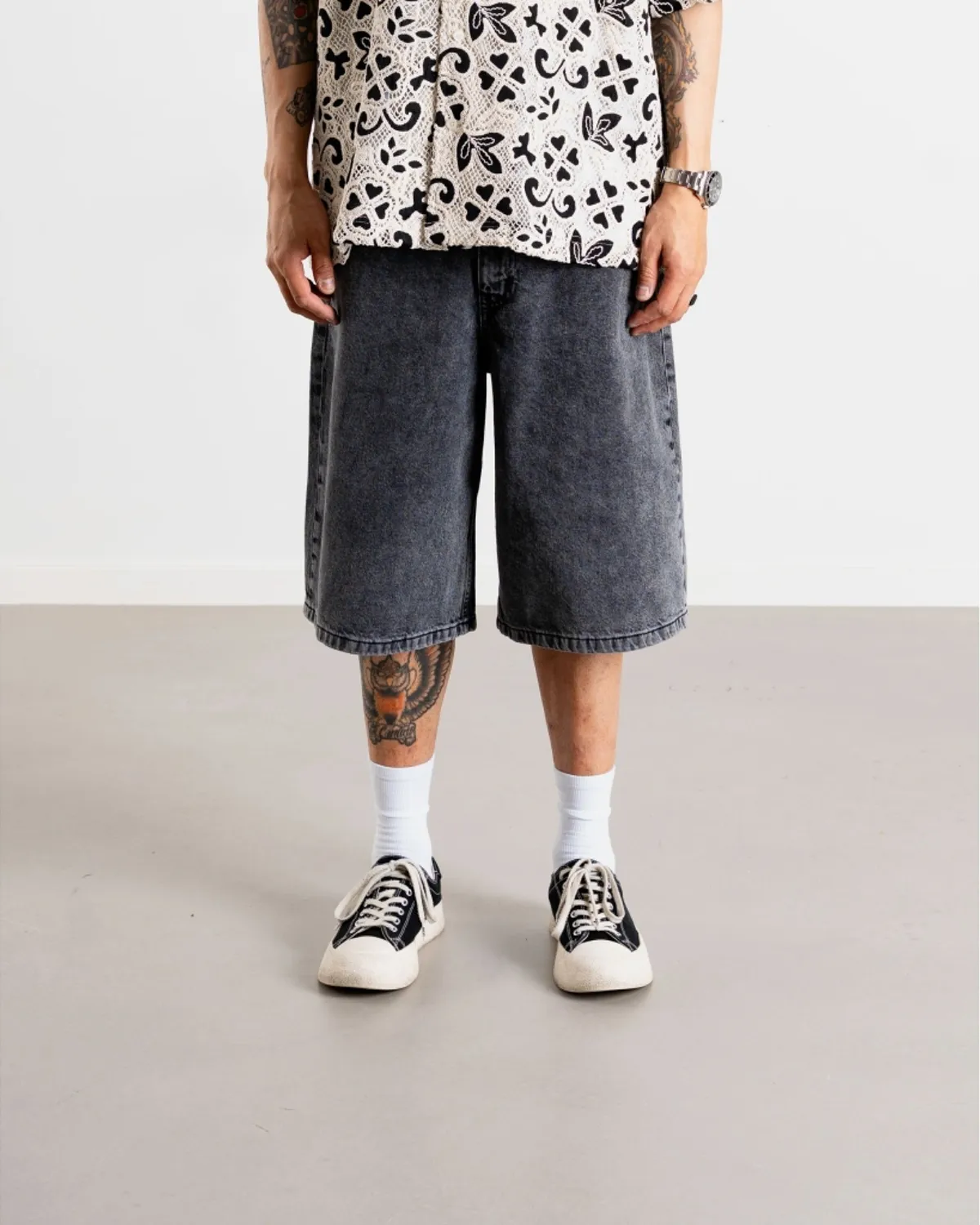 Yuto Thunblack Shorts - Dark Grey